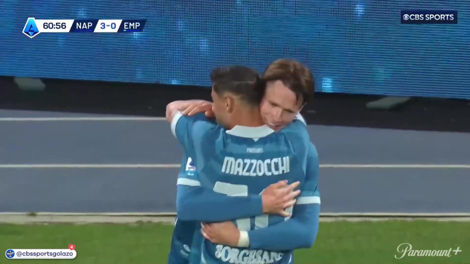 無敵雙響炮！麥克托米奈甩頭破門梅開二度！盧卡庫傳中送助攻！